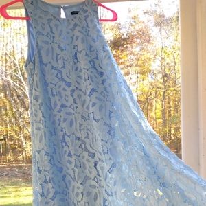Tommy Hilfiger Sleeveless Lace Shift Dress, Size 2